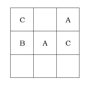 Sudoku 3×3 (6+)