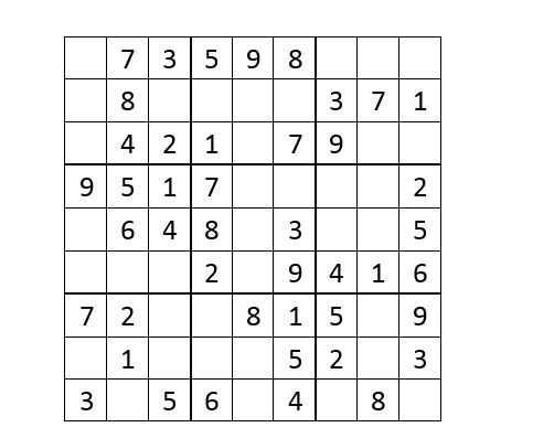 Sudoku 9×9 (10+)