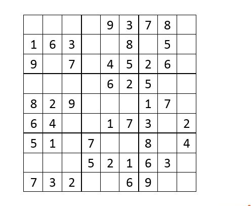 Sudoku 9×9 (10+)