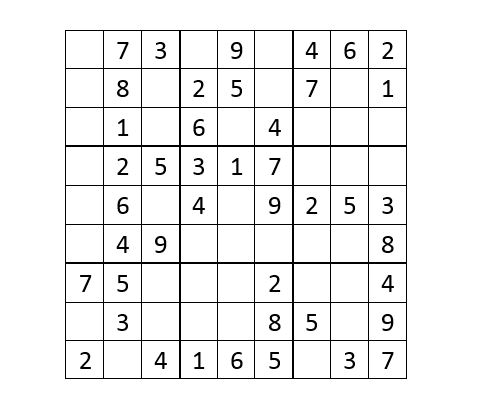 Sudoku 9×9 (10+)