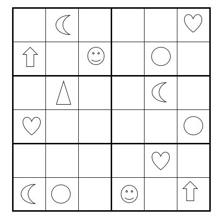 Sudoku 6×6 (8+)